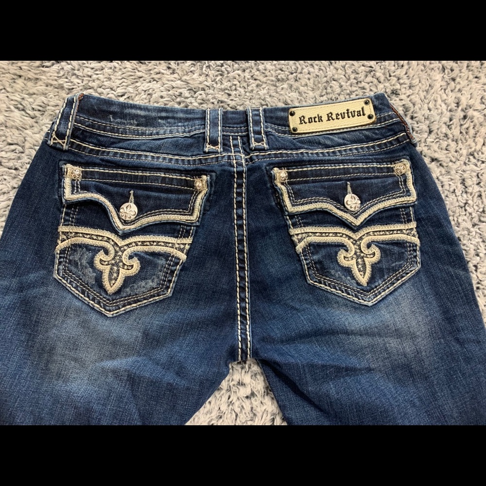 Rock revival skinny Kayla jean size 30